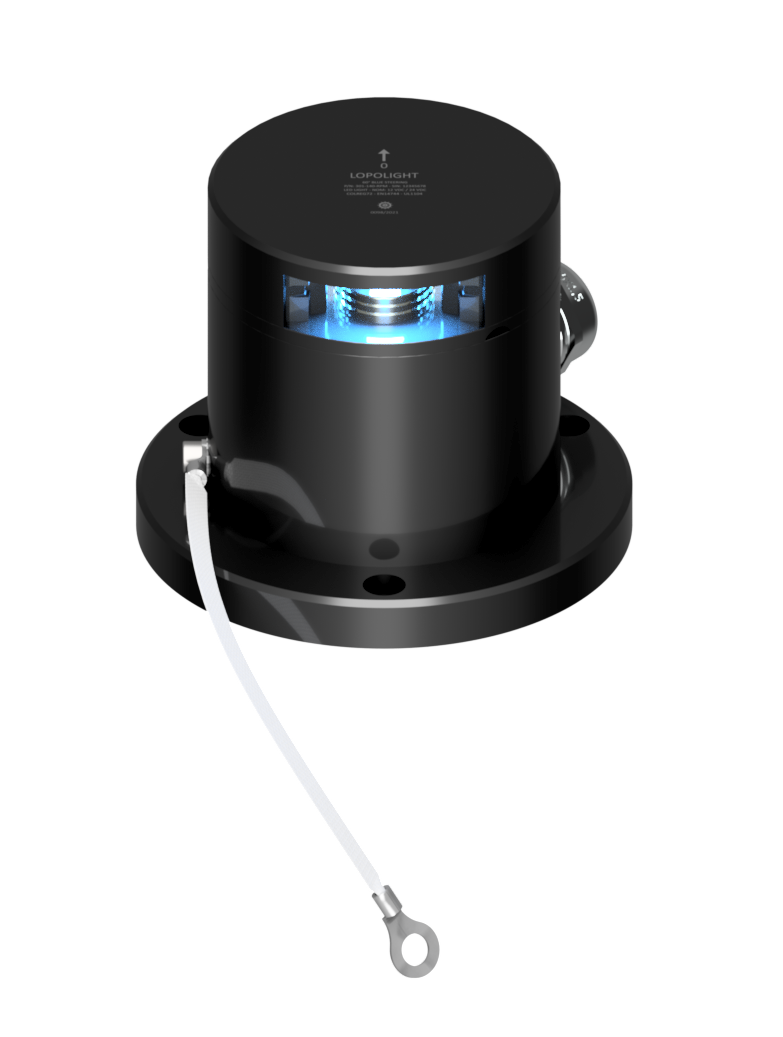 3nm 135° Blue Escort Light, dimmable, black 3nm 135° Blue Escort Light, dimmable, black
